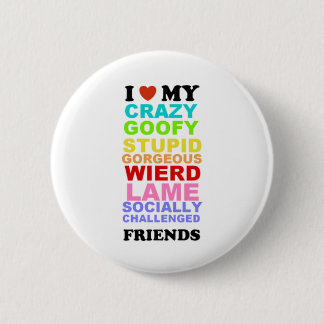 friends 2 inch round button
