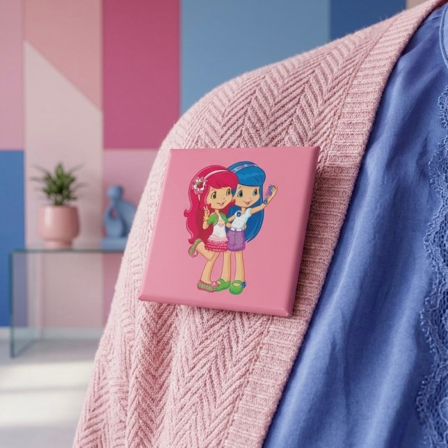 Friends 2 Inch Square Button (Creator Uploaded)