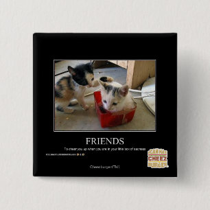 Friends 2 Inch Square Button