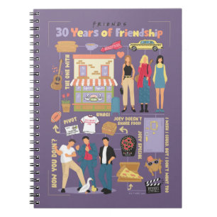 FRIENDS™   30 Years of Friendship Notebook