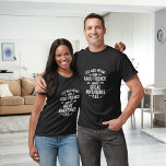 Friends adventures quote T-Shirt<br><div class="desc">For a black/dark coloured t-shirt.  White text: Life was meant for good friends and great adventures</div>