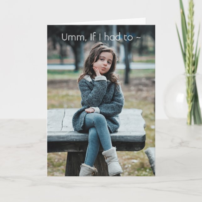 FRIENDS ALWAYS FRIENDSHIP CARD (Front)