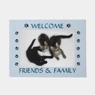 Friends and Family Kitten Doormat