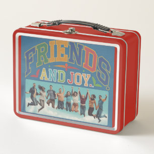Friends and Joy Metal Lunch Box