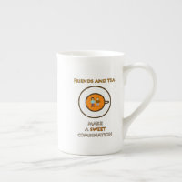 Friends and tea - a sweet combination - tea slogan