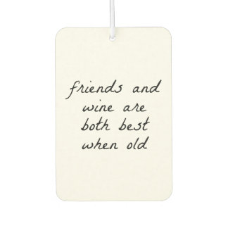 Friends And Wine Air Freshener