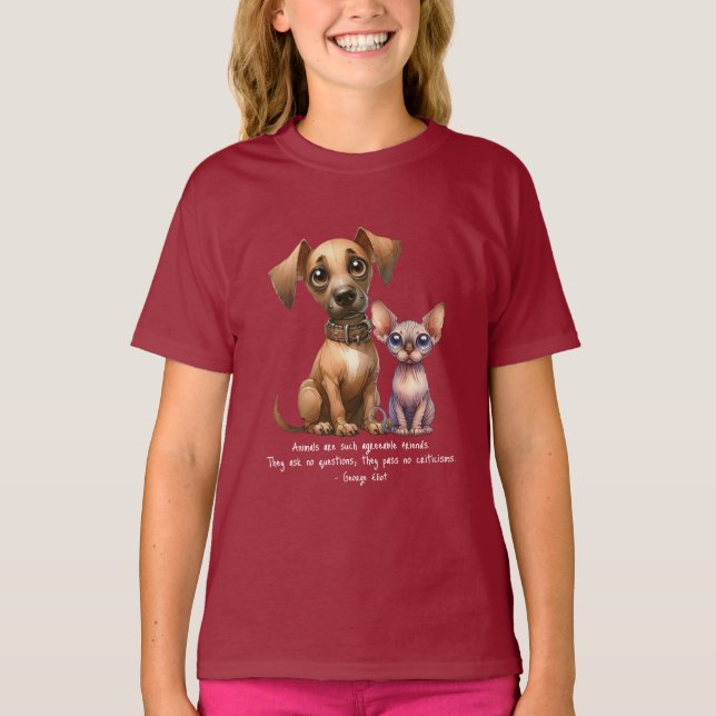 Friends - Animals T-Shirt (Front)