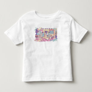 FRIENDS™ Apartment Cartoon Toddler T-shirt