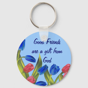 Friends are a gift keychain