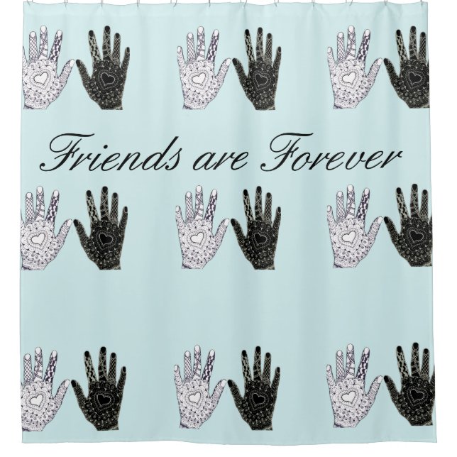 Friends are Forever Friendship Hands Customizable (Front)