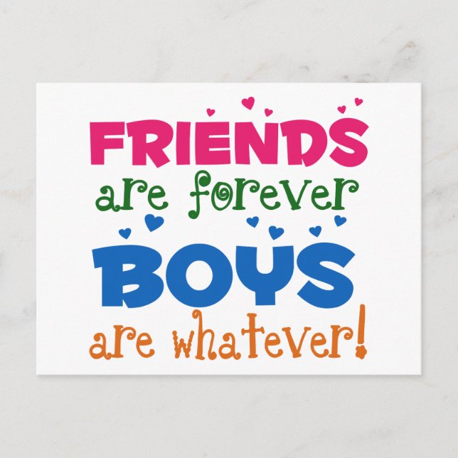 Friends are Forever Postcard (Front)