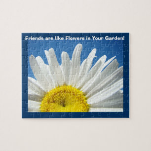 Friends are like Flowers in Your Garden! puzzles