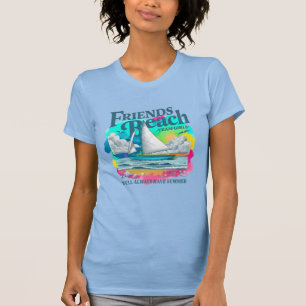 Friends Beach Comfort T-Shirt, Team Belly T-Shirt