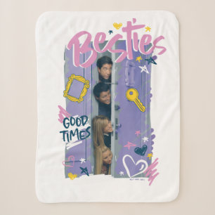 FRIENDS™ Besties Sherpa Blanket