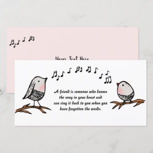 Friends Bird Song