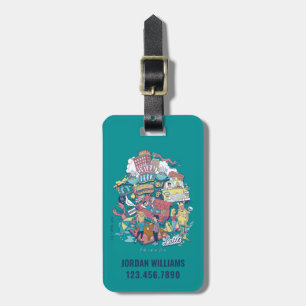 FRIENDS™ Cartoon Collage Luggage Tag