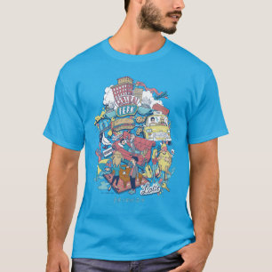 FRIENDS™ Cartoon Collage T-Shirt