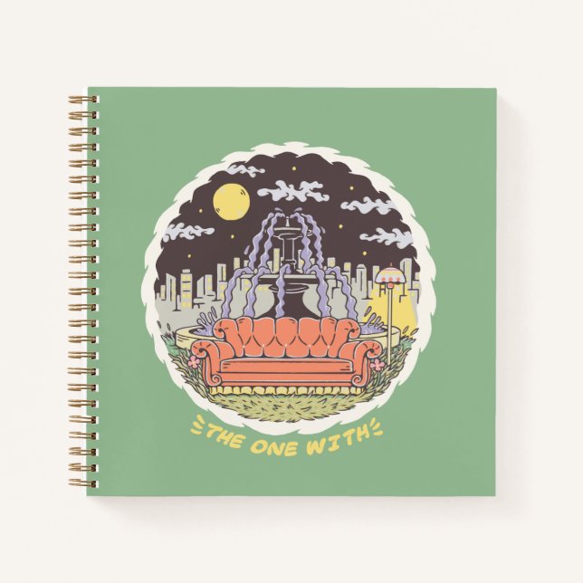 FRIENDS™ | Cartoon Fountain Notebook (Front)