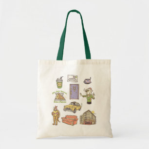 FRIENDS™   Cartoon Icons Graphic Tote Bag