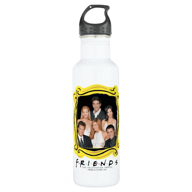 FRIENDS™ | Cast in Formal Wear Closeup 710 Ml Water Bottle (Front)