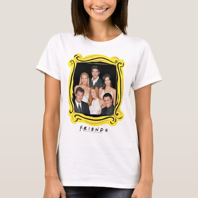 FRIENDS™ | Cast in Formal Wear Closeup T-Shirt (Front)