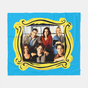 FRIENDS™ Cast Sitting in Monica's Apartment Fleece Blanket