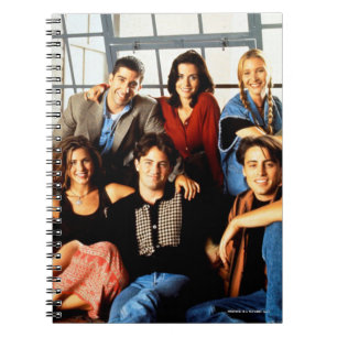 FRIENDS™   Cast Sitting in Monica's Apartment Notebook