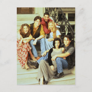 FRIENDS™ Cast Sitting on the Stoop Invitation Postcard