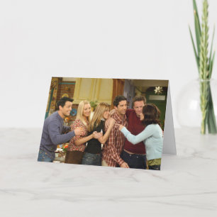 FRIENDS™   Cast Thanksgiving Group Hug Card