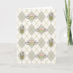 FRIENDS™    Central Perk Argyle Pattern Card