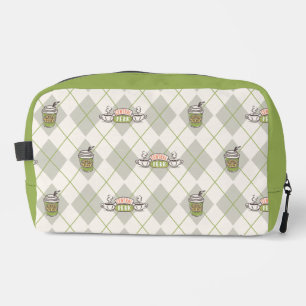 FRIENDS™    Central Perk Argyle Pattern Dopp Kit