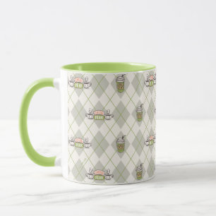 FRIENDS™    Central Perk Argyle Pattern Mug