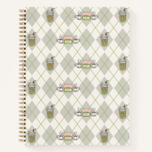 FRIENDS™ Central Perk Argyle Pattern Notebook