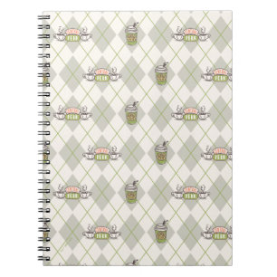 FRIENDS™ Central Perk Argyle Pattern Notebook