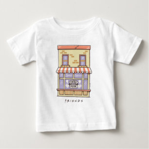 FRIENDS™ Central Perk Cartoon Coffee Shop Baby T-Shirt