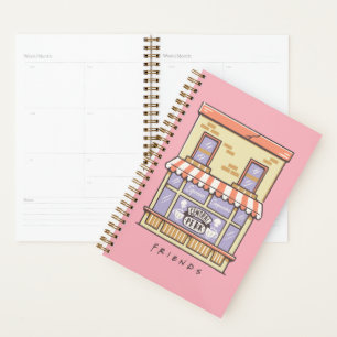 FRIENDS™   Central Perk Cartoon Coffee Shop Planner