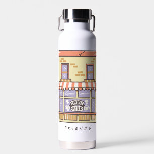 FRIENDS™   Central Perk Cartoon Coffee Shop Water Bottle