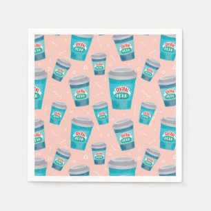 FRIENDS™   Central Perk Coffee Cup Pattern Napkin