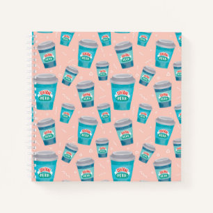FRIENDS™ Central Perk Coffee Cup Pattern Notebook