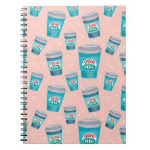 FRIENDS™ Central Perk Coffee Cup Pattern Notebook