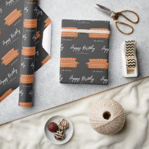 FRIENDS™ Central Perk Couch   Happy Birthday Wrapping Paper