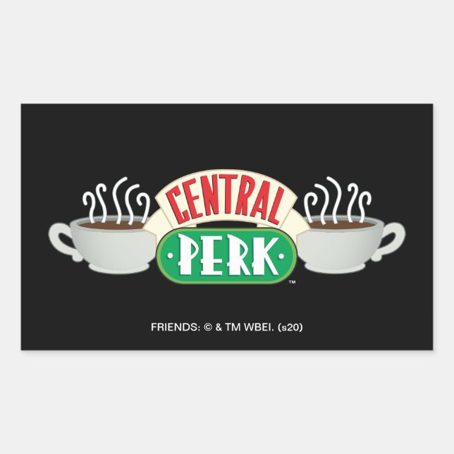 FRIENDS™ | Central Perk Logo Sticker (Front)