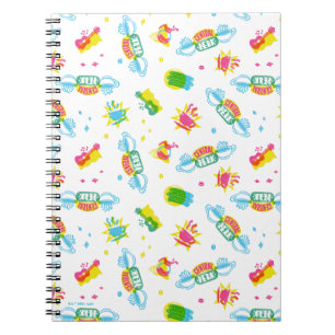 FRIENDS™ Central Perk Neon Pattern Notebook
