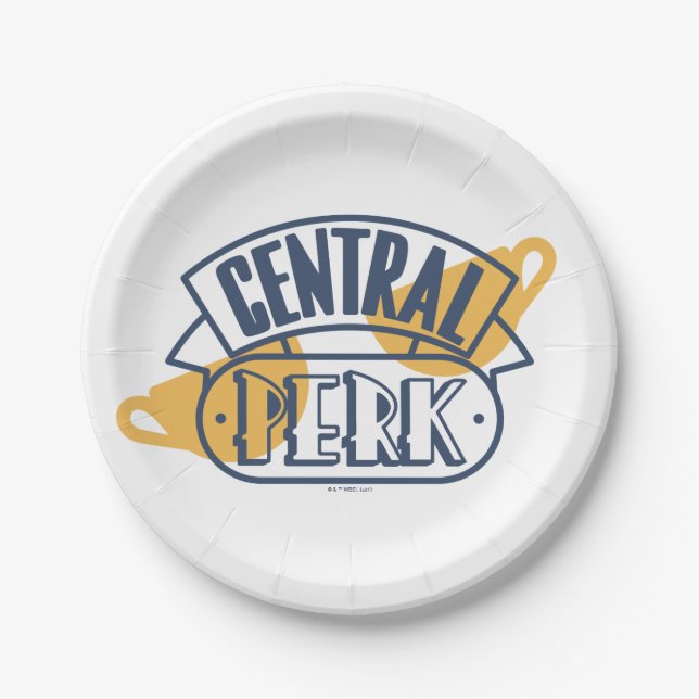 FRIENDS™ | Central Perk Paper Plate (Front)