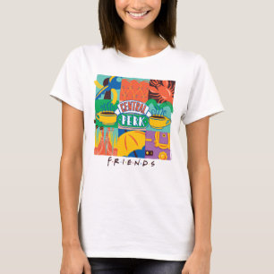 FRIENDS™ Central Perk Vibrant Graphic T-Shirt