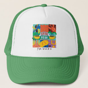 FRIENDS™   Central Perk Vibrant Graphic Trucker Hat