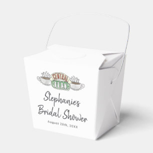 FRIENDS™   Central Perk Watercolor Bridal Shower Favor Box