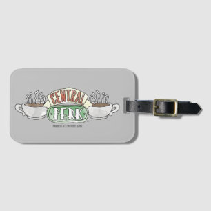 FRIENDS™   Central Perk Watercolor Logo Luggage Tag