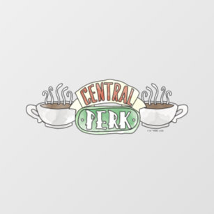 FRIENDS™   Central Perk Watercolor Logo Wall Decal