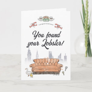 FRIENDS™   Central Perk Wedding Card